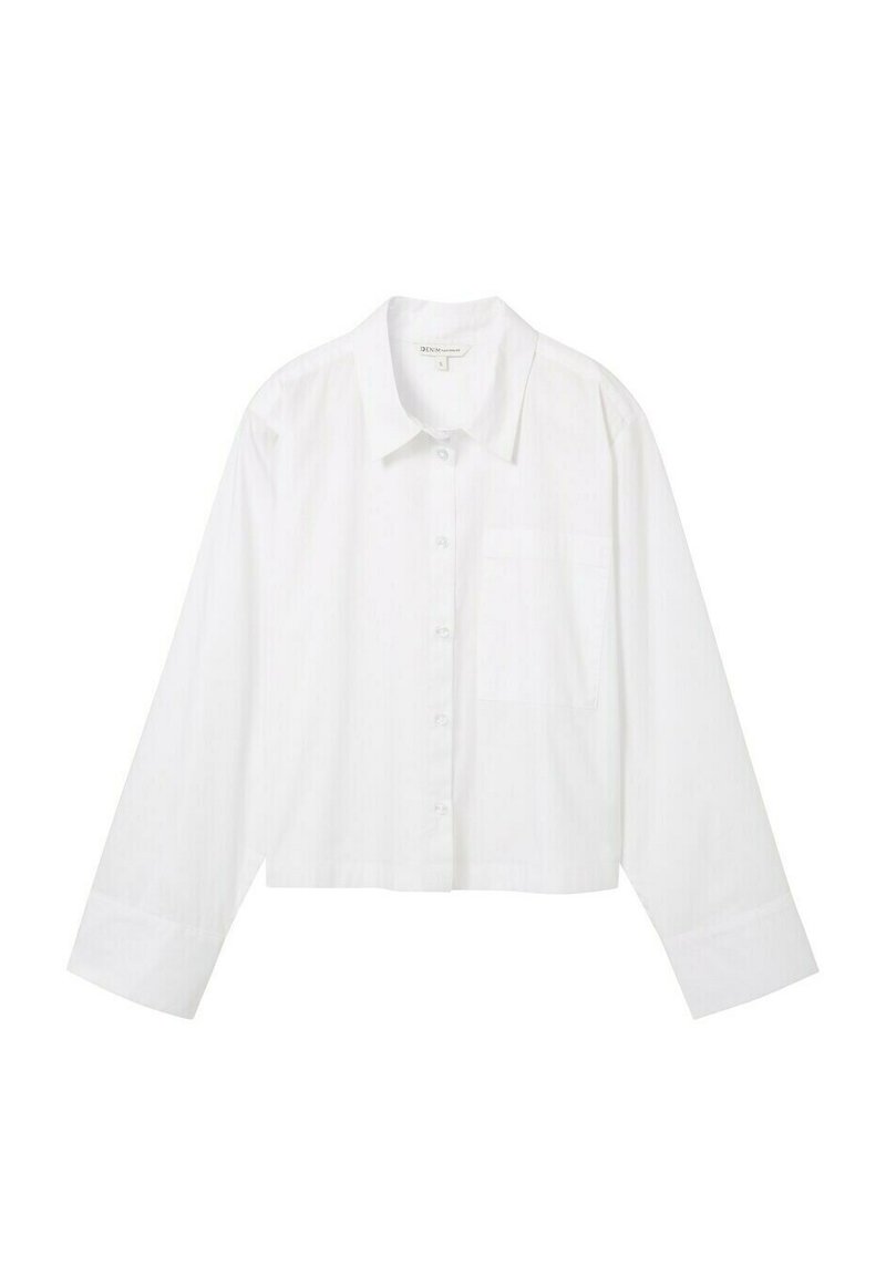Tom Tailor Denim Overhemdblouse wit