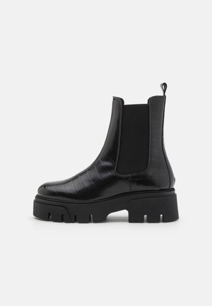 TINI CHELSEA BOOT  - Enkellaarsjes met plateauzool - black
