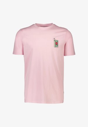 Lindbergh, EMBROIDERY TEE - T-shirt basique - lavender pink