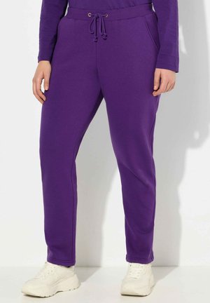 KUSCHELWEICHE INNENSEITE ELASTIKBUND - Verryttelyhousut - deep violet
