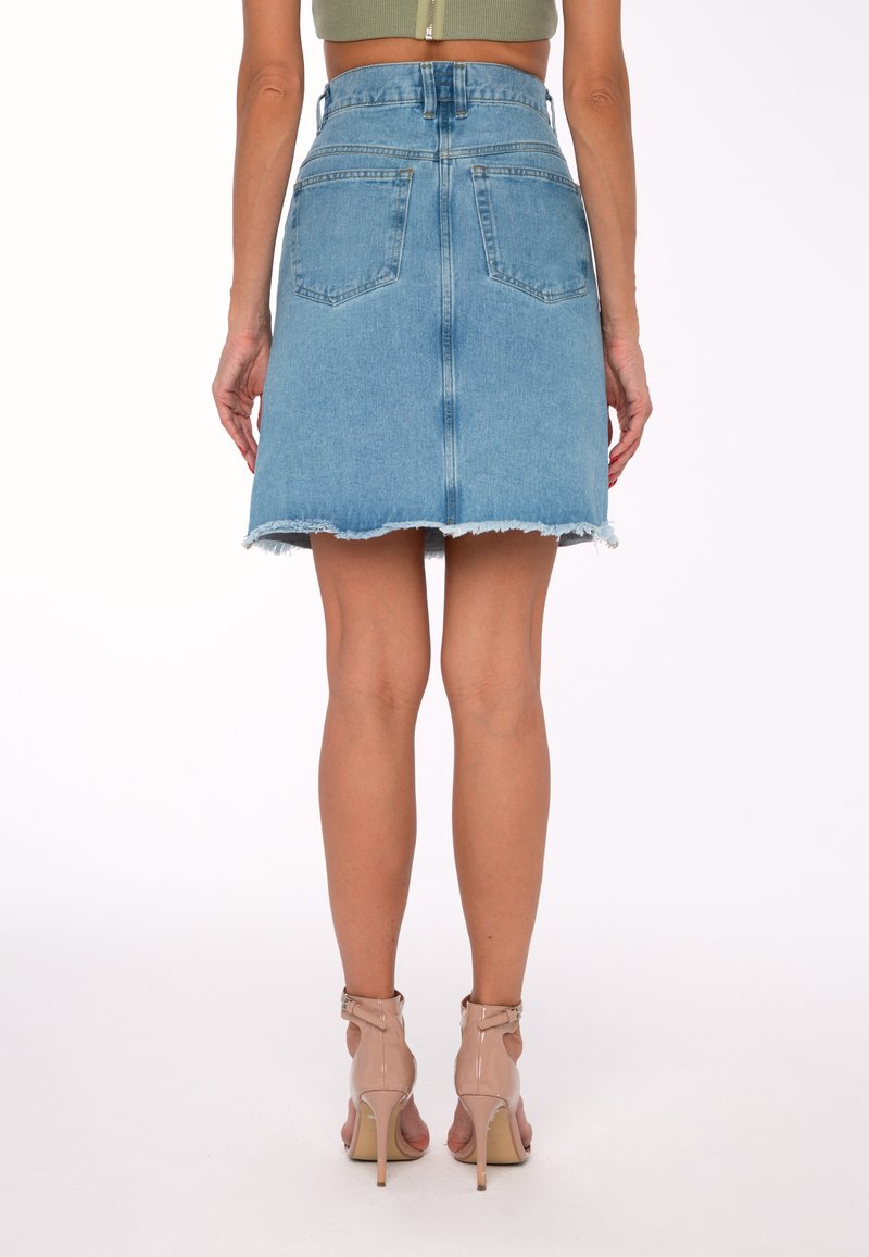 Damen Jeansröcke | Awesome Apparel A-Linien-Rock blue denim - WS32127 Damen Jeansröcke | Awesome Apparel A-Linien-Rock blue denim - WS32127