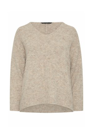 Evans, PLUS SIZE JUMPERS - Pullover - taupe