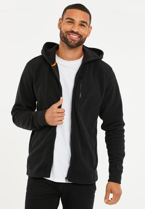 THB FITNESS RUEBEN - Fleece jacket - black