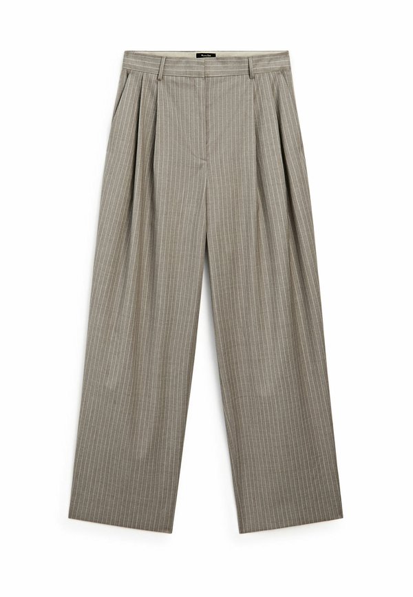 PLEATED PINSTRIPE  - Trousers2