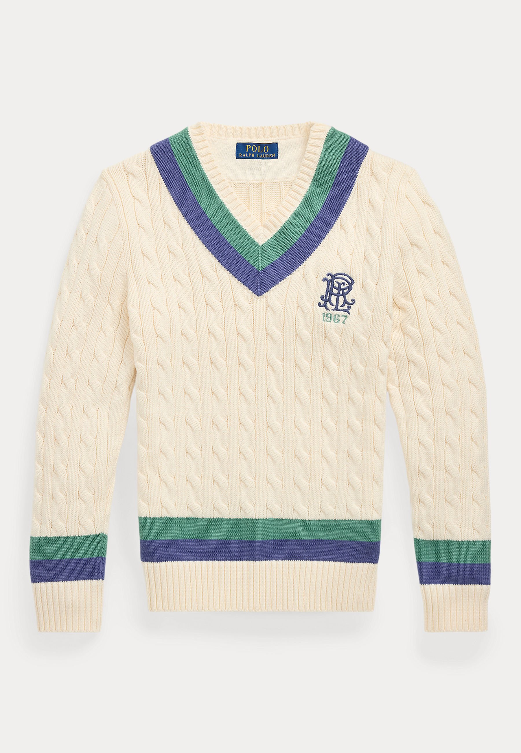 Polo Ralph Lauren EMBROIDERED COTTON CRICKET JUMPER