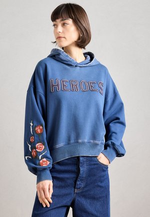 THE 40TH ANNIVERSARY  HOODIE - Kapucnis pulóver - ensign blue