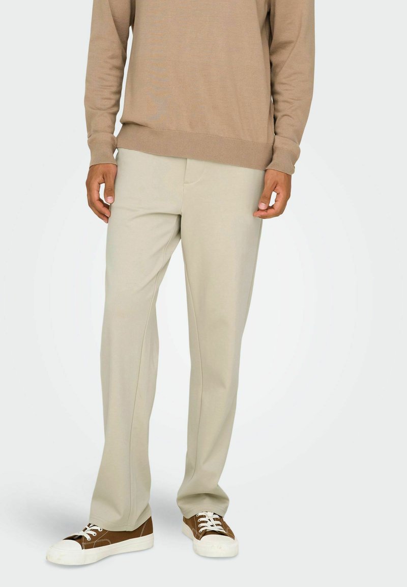 Only & Sons - ONSMARK REGULAR - Pantalon classique - moonstruck, Agrandir