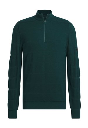 adidas Golf TOUR WIND - Stickad tröja - aurora ivy