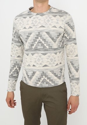 Sweatshirt - mottled grey