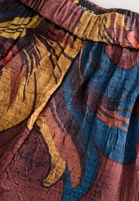 CRINKLE WIDE LEG - Püksid - multi