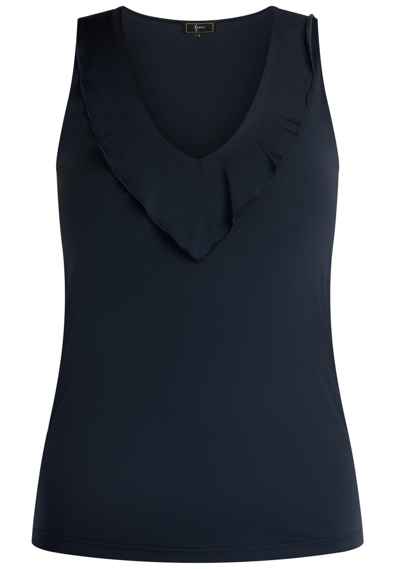 faina Top donkerblauw