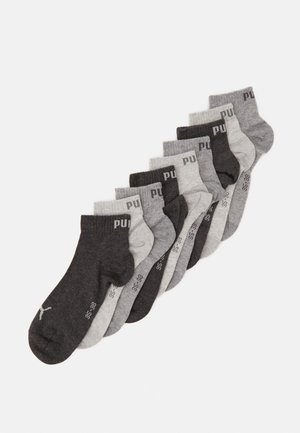 UNISEX QUARTER PLAIN 9 PACK - Calcetines de deporte - grey combo