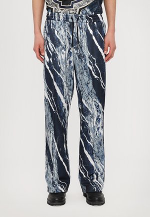 MARBLE TECH TRACK PANT - Broek - blue