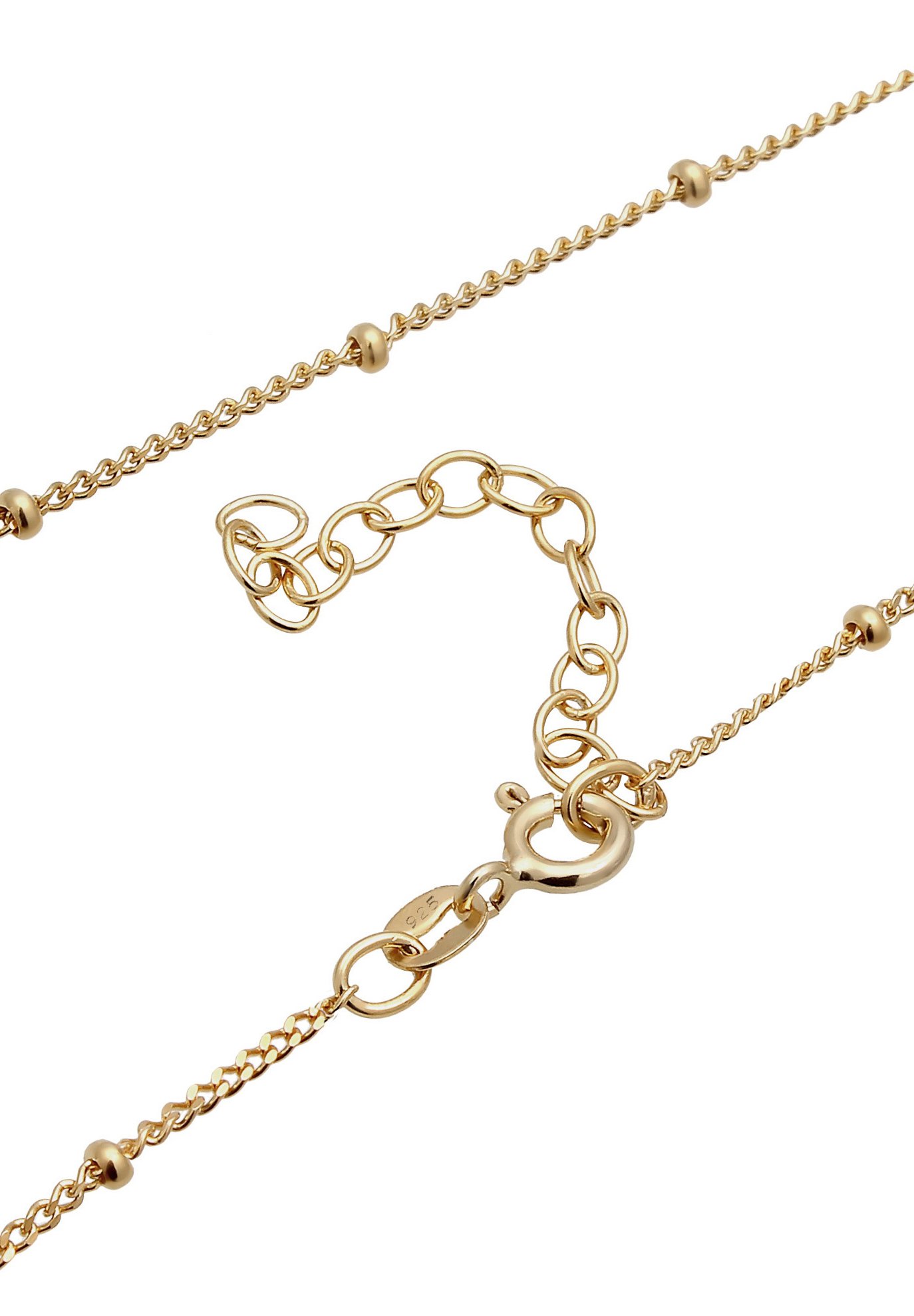 Elli Women's Basic Choker Necklace in 925 Sterling Silver, Sterling Silver, No Gemstone
