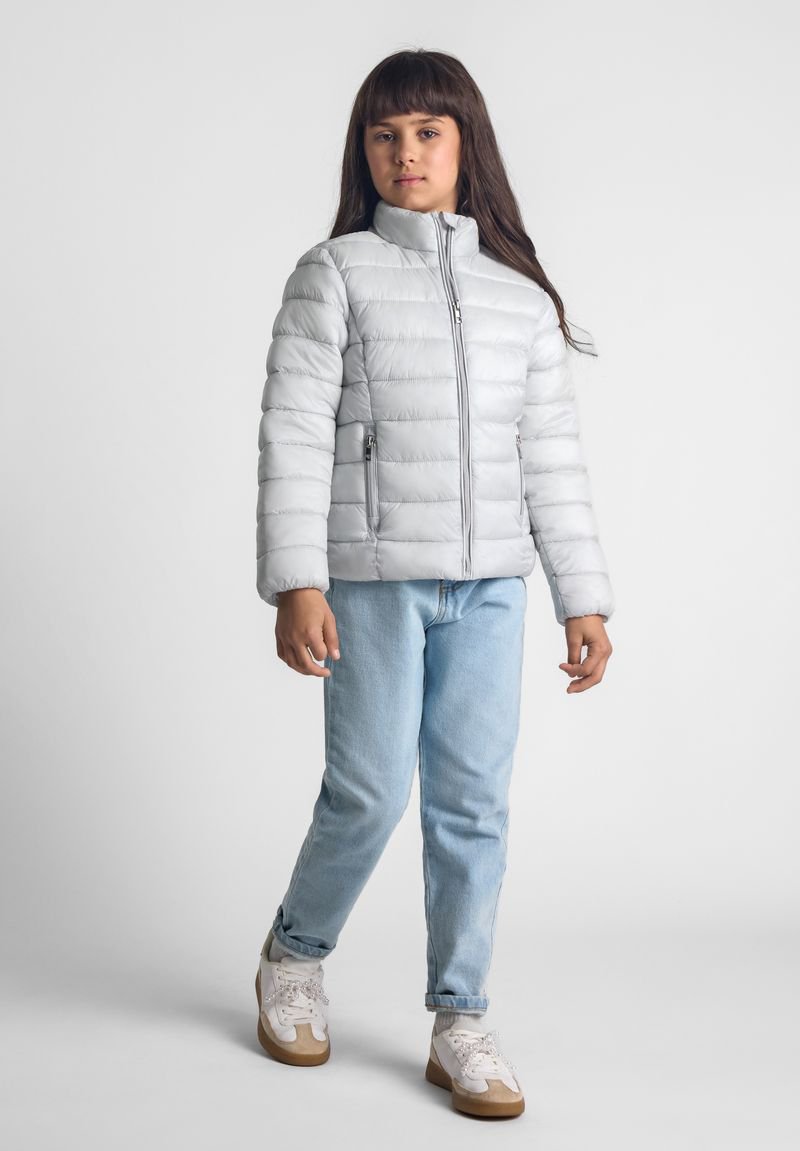 Veste De Pluie Enfant Argentée Avec Capuche - Taille 5-13 Ans - Marque A2Z 4 Kids - Neuf Avec étiquettes