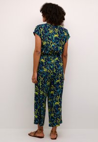 Kaffe REGULAR FIT - Mono - dress blues   green big flower