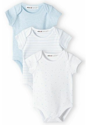 BABY BODYSUITS 3 PACK - Body - light blue/white