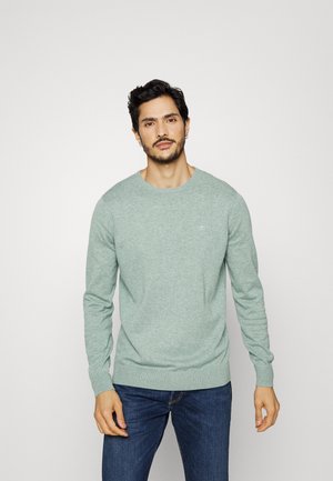 BASIC - Jumper - dark smoke green melange