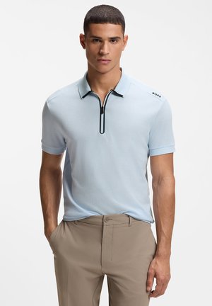 BOSS TERRACE ZIP - Πόλο - open blue