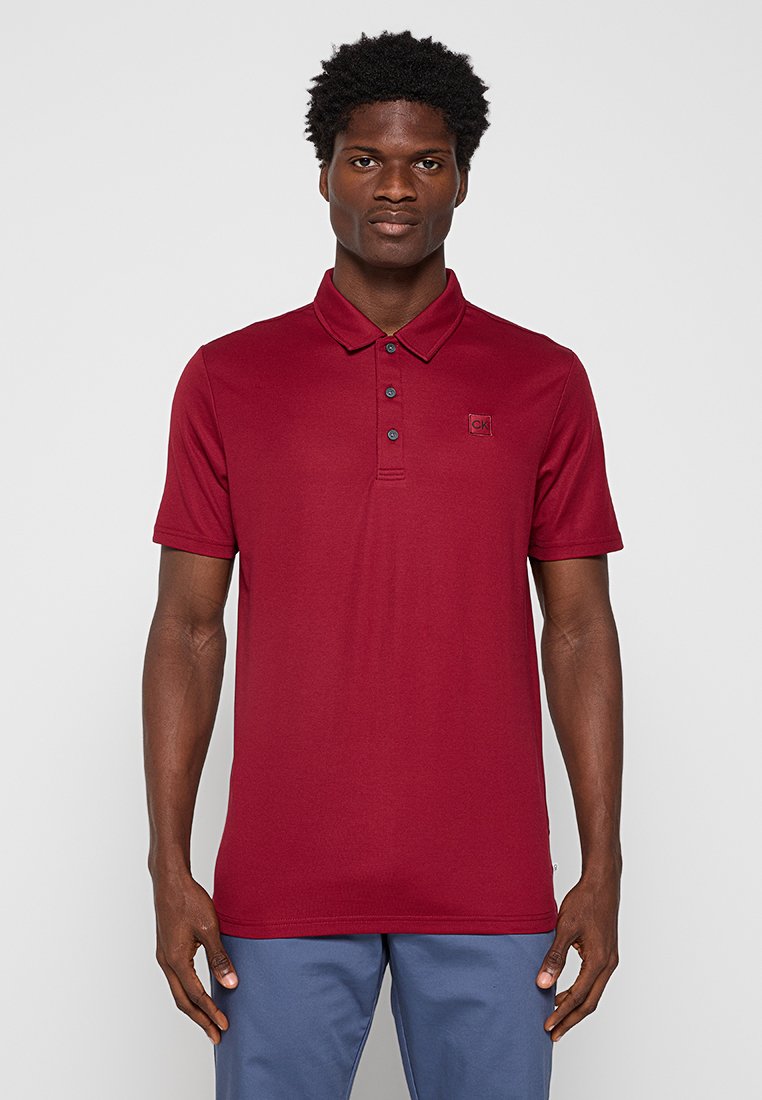 Calvin Klein Golf Poloshirt donkerrood