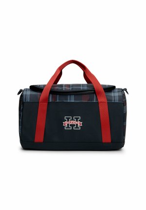 GLOBAL STRIPE CHECK - Borsa da viaggio - space blue global check