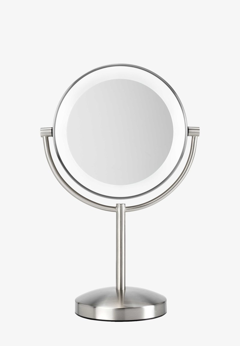 BaByliss - SLIMLINE LED MIRROR - Sminkespeil - silver, Forstørre