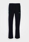 ICONS STRAIGHT HEM PANTS SMALL LOGO - Pantalones deportivos - navy