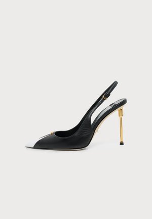 Elisabetta Franchi, WOMEN'S SHOES - Avokkaat - nero/burro