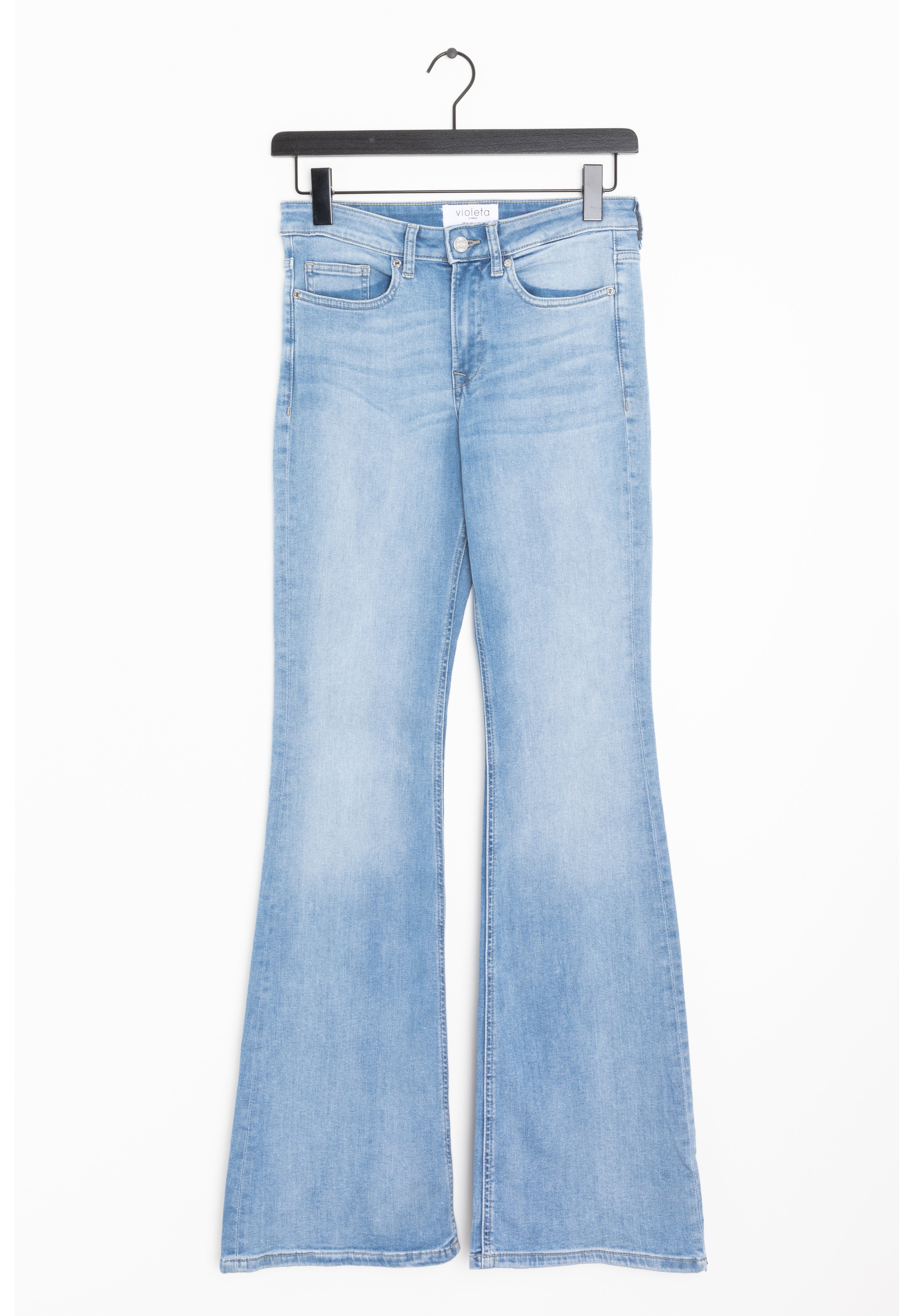 Violeta by Mango Vaqueros a campana - blue/azul - Zalando.es