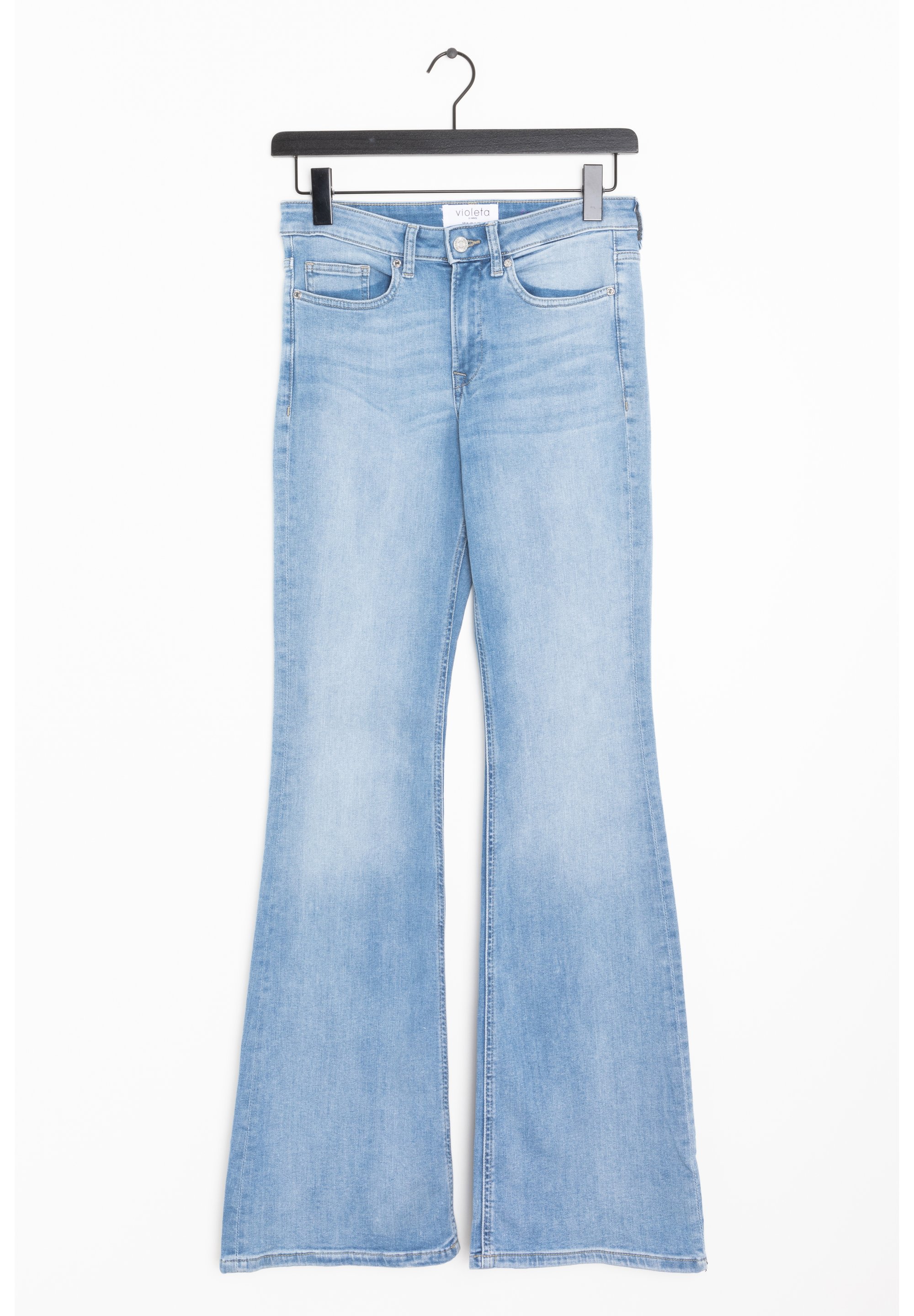 Violeta by Mango Vaqueros campana - blue/azul - (Segunda