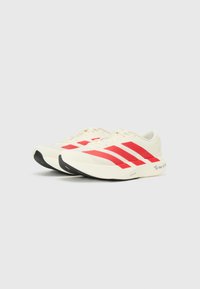 adidas Performance ADIZERO EVO SL M - Chaussures de running sur route - off white/better scarlet/core black