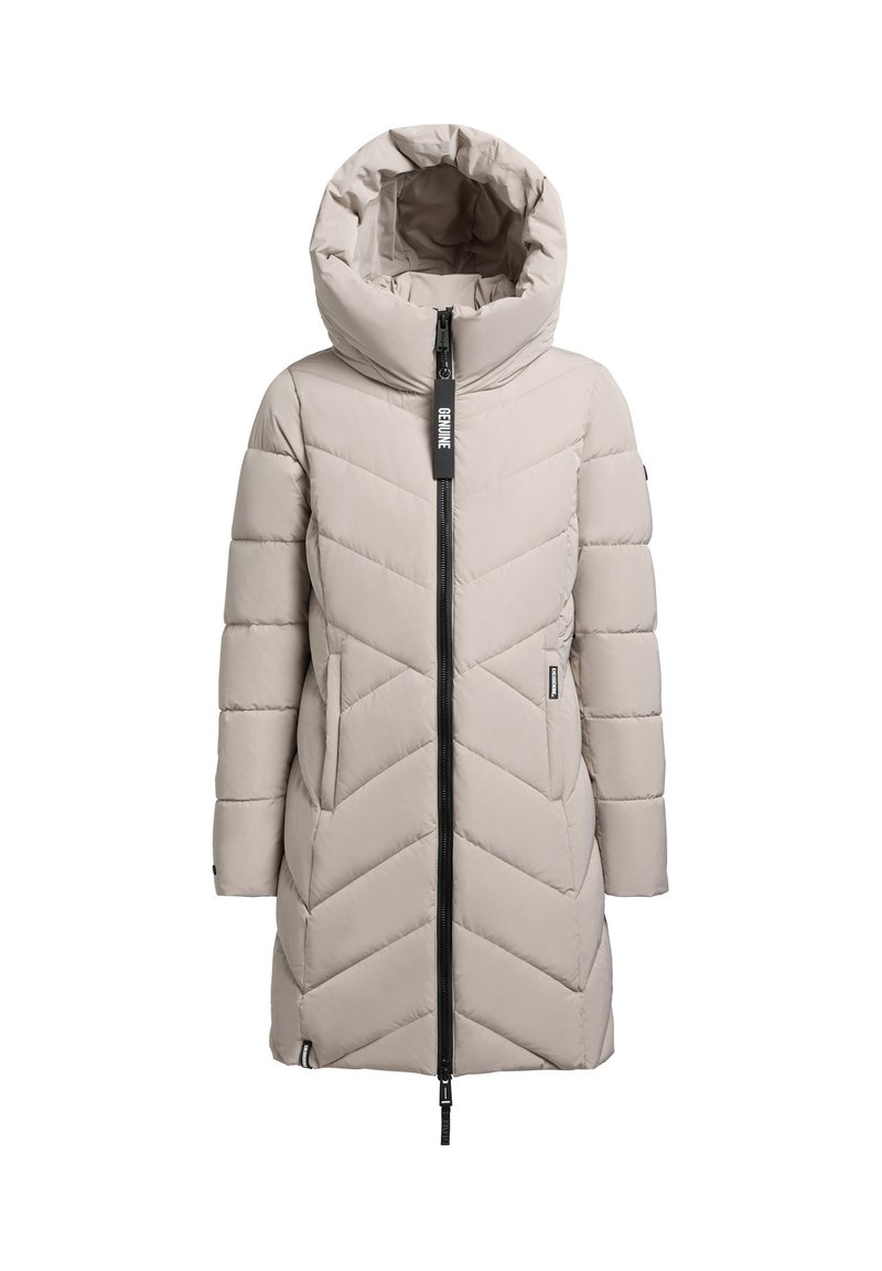 khujo Wintermantel zandkleur