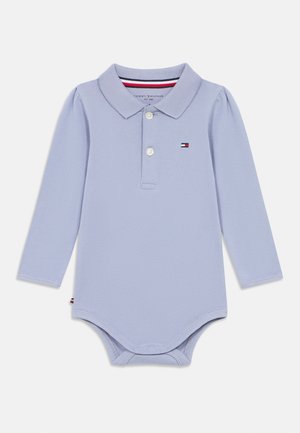 ESSENTIAL PIQUE POLO BODYSUIT GIFT SET - Pitkähihainen paita - periwinkle dusk