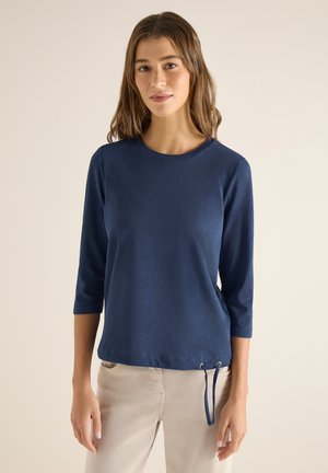 MIT TUNNELZUG - Langærmet T-shirt - blau