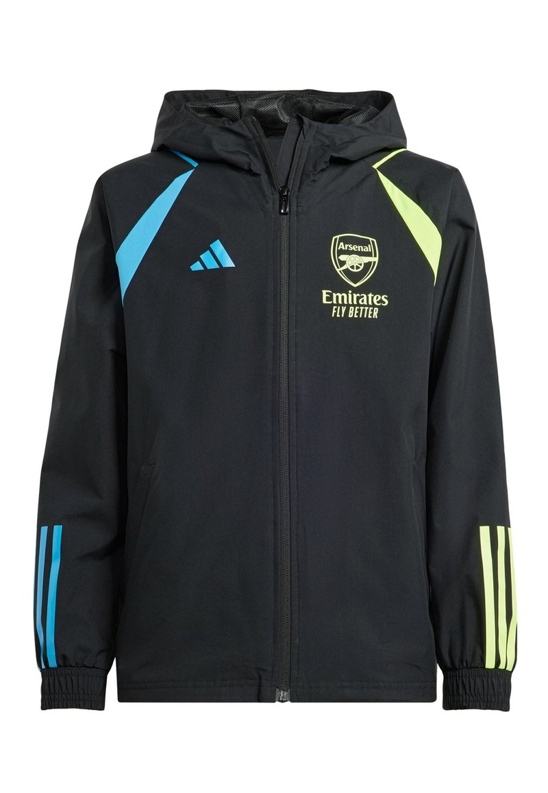 Coupe-vent Arsenal FC Officiel - Garçon - Rouge/Bleu Marine