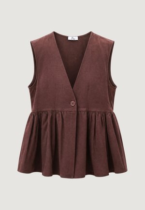 I AM, Chaleco - dark-brown