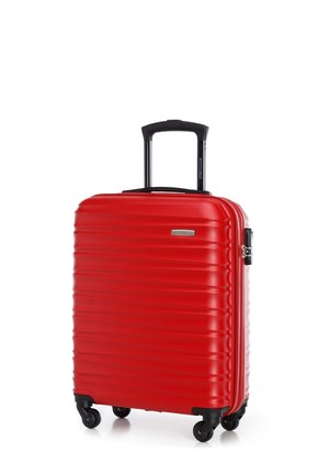 SMALL SUITCASE FROM ABS - Wheeled suitcase - red