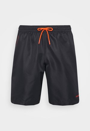 ROB SHORTS - Pantaloncini sportivi - black/flash orange