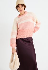 ONLY ONLJENNY LIFE ONECK  - Pulóver - terra cotta