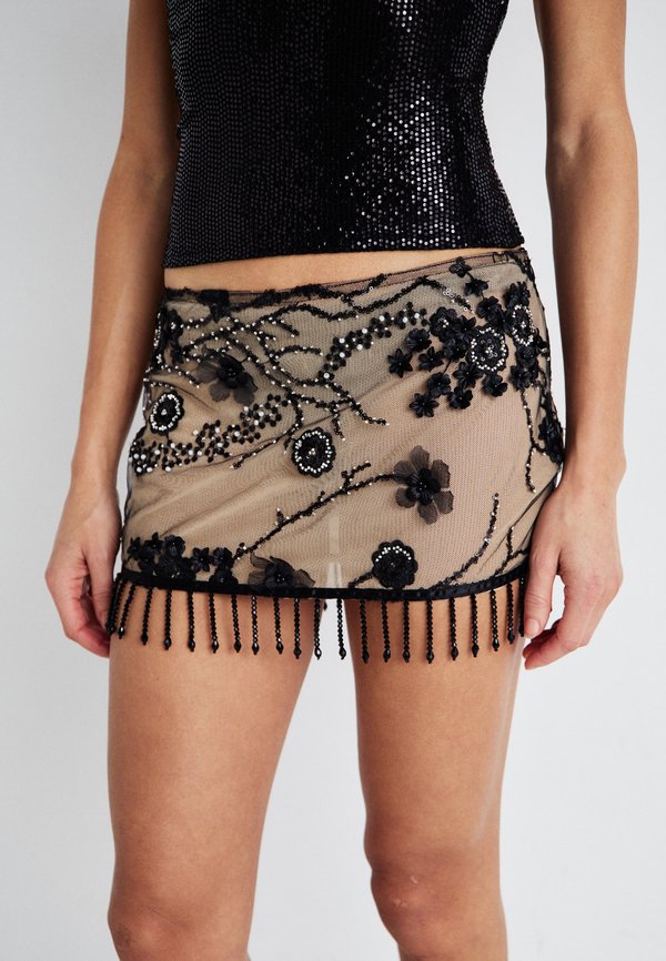 BEADED SKIRT - Mini skirt2