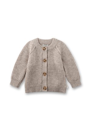 Strickjacke - beige