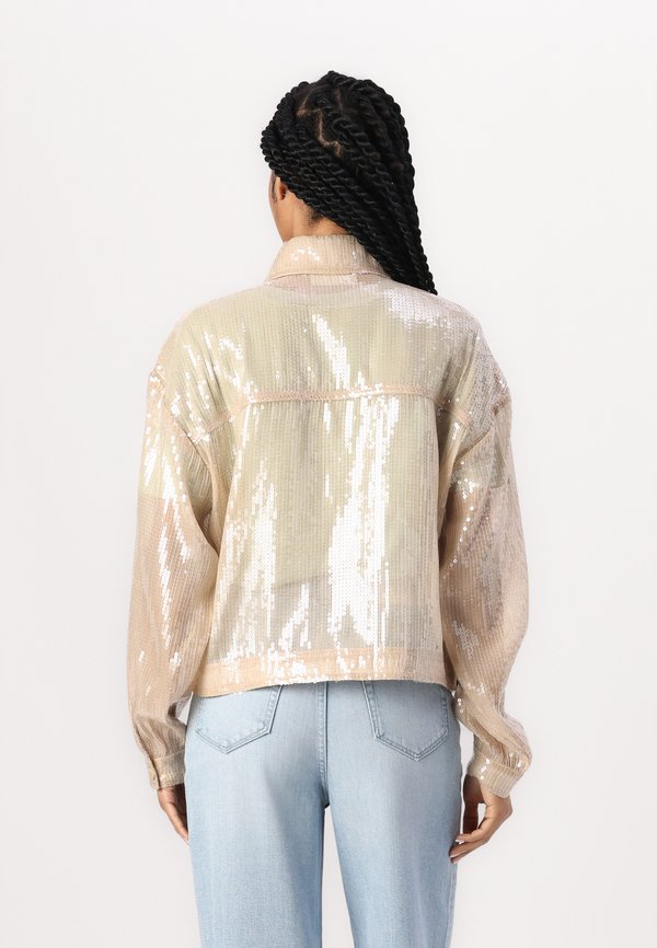 TRUCKER JACKET - Summer jacket - warm sand2