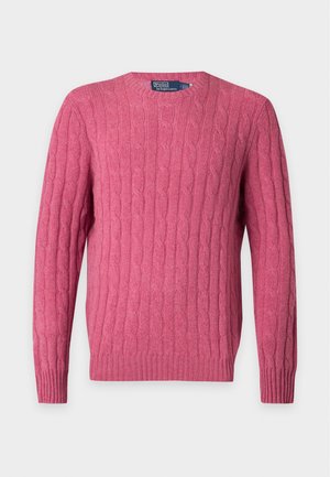 Polo Ralph Lauren, CABLE LONG SLEEVE PULLOVER UNISEX - Pullover - thulian pink heather