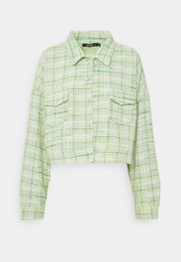 Missguided Lehká bunda - green