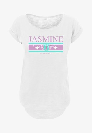 F4NT4STIC, DISNEY JASMINE SEE THE WORLD - T-shirt z nadrukiem
