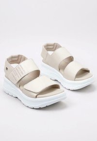 Panama Jack NOAH B2 - Sandalias de cuña - white