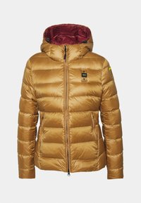 Blauer Dunjacka - beige