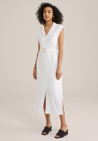 WE Fashion - Shirt dress - white Thumbnail Image 1
