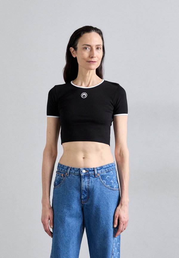 MOON LOGO CROPPED - Basic T-shirt