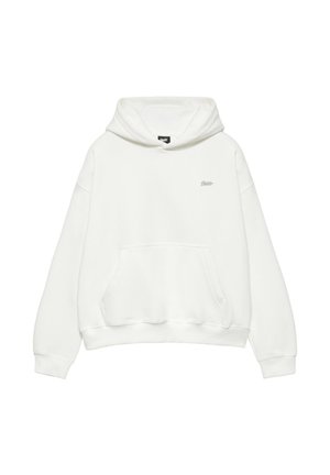 PULL&BEAR, STWD BOXY - HOODIE - Mikina s kapucňou - white